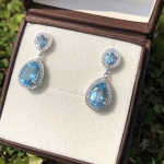 Hoa tai Đá quý tự nhiên