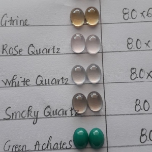 CÁC MÀU ĐÁ CABOCHON HÌNH OVAL