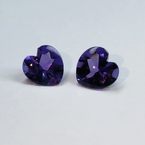 Amethyst hình trái tim