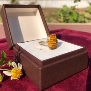 NHẪN VÀNG 18K KẾT HỢP ĐÁ QUÝ TIGER EYE