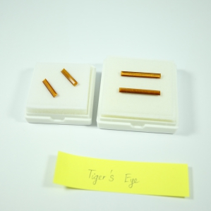 Tiger Eye chữ nhật dài