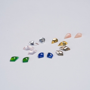 Bộ sưu tập đá cắt hình thoi Cabochon - Đường nét mềm, phù hợp nhiều thiết kế trang sức 