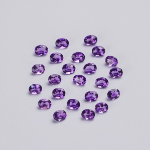 Amethyst hình Oval 