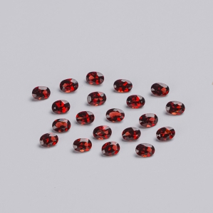 Garnet Oval Facet & Cabochon