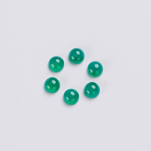 Green Achates hình tròn 