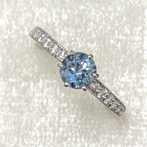 NHẪN BẠC SV 925 ĐÁ QUÝ TOPAZ