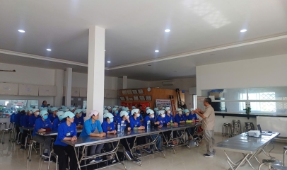 CÔNG TY TNHH HARRY& TỔ CHỨC BUỔI HUẤN LUYỆN AN TOÀN LAO ĐỘNG CHO TOÀN THỂ NHÂN VIÊN